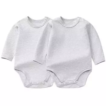 Детский комбинезон-комбинезон на все сезоны: Треугольный дизайн для весны, осени и зимы серый