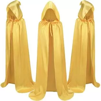 Детский комплект накидки на Хэллоуин, мягкая креативная модная накидка ведьмы, широкий комплект накидки на Хэллоуин для праздничной атмосферы 140cm чёрный