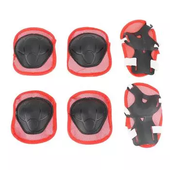 Детский защитный комплект, регулируемые наколенники, налокотники для спорта, велоспорта, катания на роликах, скутера
