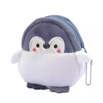 Детский кошелек для монет, детский кошелек, милый кошелек в виде пингвина