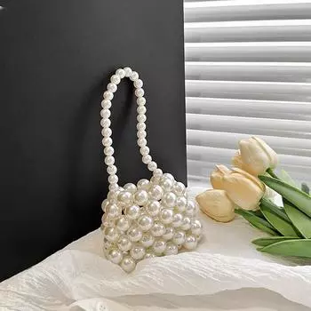 Детский кошелек с жемчугом, детские сумочки принцессы, кавайный детский кошелек для монет, жемчужные кошельки для девочек, сумки через плечо для малышей-принцесс, новые