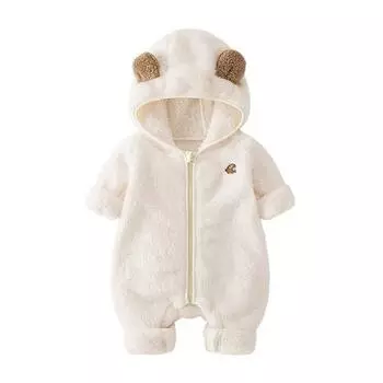Детский космический костюм Polar Bear, подарочная подкладка для новорожденных, уход за новорожденными, 100 дней, размер 90, лучшая детская одежда в Корее