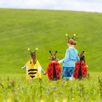 Детский костюм для ролевых игр «Насекомое» для мальчиков и девочек, реквизит для праздничных вечеринок, костюмы для выступлений