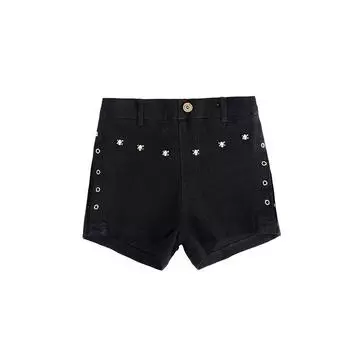 Детский костюм для современного джазового танца: Хлопковый комплект из свитшота и шорт для девочек для уличных выступлений 160cm