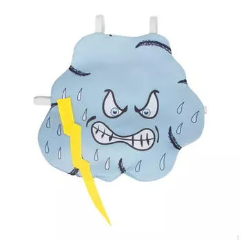 Детский костюм грозы, одежда для косплея, милый наряд для тематической вечеринки L