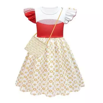 Детский костюм Костюм невесты-зомби для косплея Костюм для выступления Маскарадный костюм 120