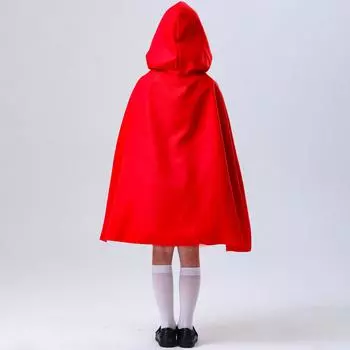 Детский костюм Красной Шапочки на Хэллоуин S-XL COS костюм Height 120cm