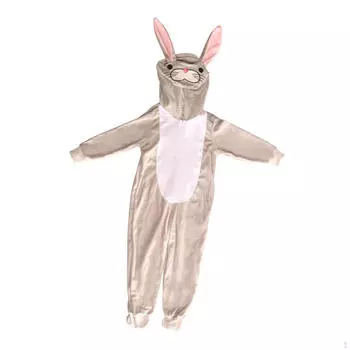 Детский костюм пасхального кролика, очаровательный комбинезон для праздничного дня рождения S