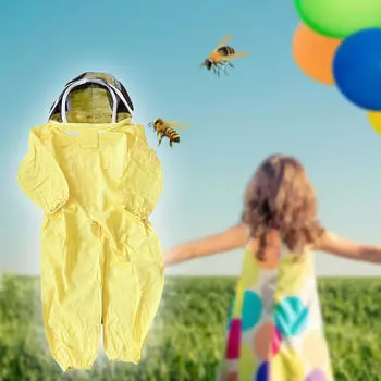 Детский костюм пчеловода, защитный костюм для пчеловодства всего тела, защита от пчел