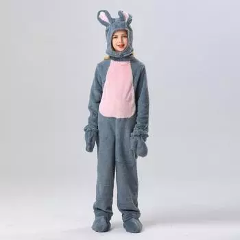 Детский костюм, платье для ролевых игр, костюм для выступления, маскарад 120 серый