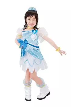 Детский костюм PreCure Cure Diamond Narikiri Chara Lito DokiDoki для девочек!