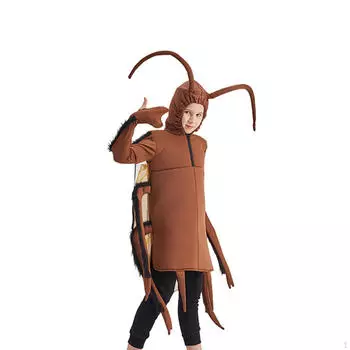 Детский костюм таракана, одежда, костюм для косплея для вечерние выступлений, фотография