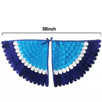 Детский костюм животного, птицы, фетровые крылья, Хэллоуин, карнавал, наряд с крыльями, вечеринка