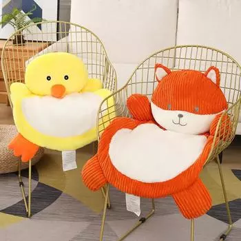 Детский коврик для скалолазания, детский напольный коврик, коврик для эркера, лиса, слон, животное, детский спальный коврик, подушка 90*60cm/0.8kgs