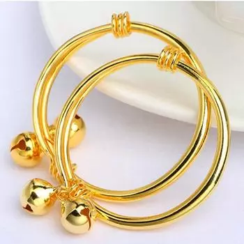 Детский креативный подарок ювелирный браслет праздничный подарок 12CM золотой