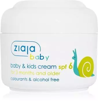 Детский крем SPF 6 TU прозрачный