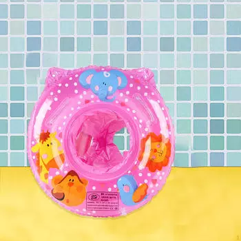 Детский круг для плавания, надувной круг для отдыха на пляже, водные виды спорта, розово-красный розы красного