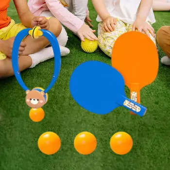 Детский крытый подвесной настольный теннисный мяч для пинг-понга, тренажер для взрослых синий