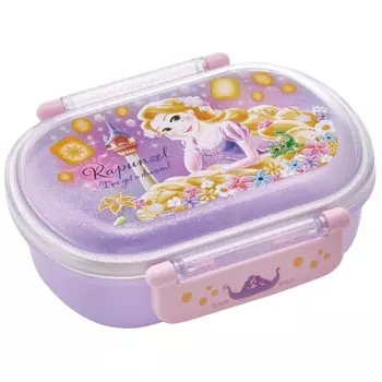 Детский ланч-бокс Skater, 1 ярус, 360 мл, с сердцевиной (Контейнер для гарниров), Пушистый детский обед в форме купола, антибактериальная обработка, сделано в Японии,