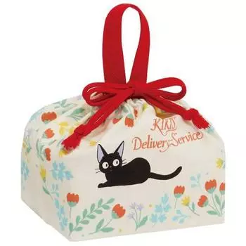 Детский ланч-бокс Skater, сумка-мешок с завязками и вставкой, сделано в Японии, Ghibli Kiki s Delivery Service, Jiji Botanical Girls KB7