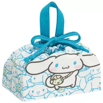 Детский ланч-бокс Skater, сумка на шнурке Cinnamoroll Ushiro Shiro Sanrio, сделано в Японии KB7-A