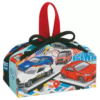 Детский ланч-бокс Skater, сумка на шнурке с клином, сделано в Японии, Tomica 25, для мальчиков, KB7