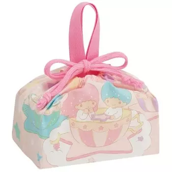 Детский ланч-бокс Skater, сумка на шнурке с клином, сделано в Японии, Sanrio Little Ruin Stars Glitter Amusement Park Girls KB7