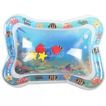 Детский ледяной коврик большой надувной лежачий коврик для воды Морской флора и фауна