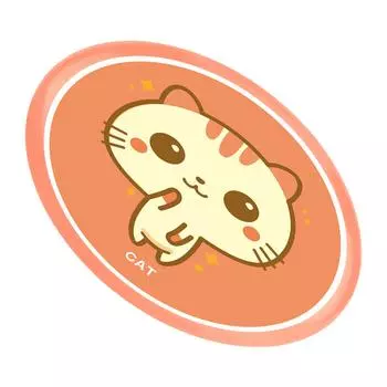 Детский летающий диск Детский мягкий летающий диск ПУ Родитель-ребенок Детский сад Спортивные игрушки Котенок