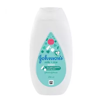 Детский лосьон с Молоком и Рисом (200 мл), Milk + Rice Lotion, Johnson’s Baby