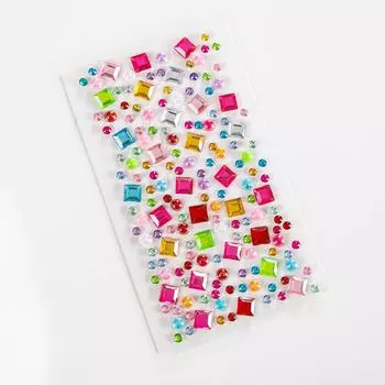 Детский макияж, сценическое шоу, макияж, палочка для глаз, ушная палочка, кристалл, акриловый мобильный телефон, алмазная палочка, алмазная наклейка