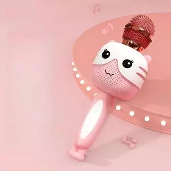 Детский микрофон-головоломка K Song, беспроводной Bluetooth-микрофон для караоке, детская музыкальная игрушка в подарок для малышей