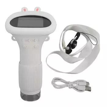 Детский микроскоп камера 1000X 2.0 дюймов IPS цветной экран с 8 светодиодами портативный цифровой белый