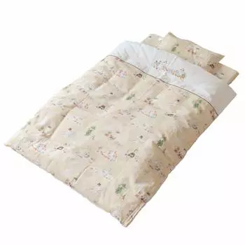 Детский мини-футон Moomin Baby, комплект из 7 предметов, сделано в Японии, цвет: бежевый, солнечный, baby.e-sleep