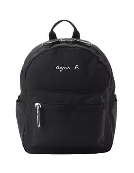 Детский мини-рюкзак AC12 E BAG Logo Free Черный [agnes b]