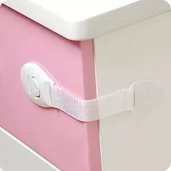 Детский многофункциональный замок для одежды, детский замок безопасности, детский замок с застежкой, пластиковый замок для ящика, замок для туалета, дверца шкафа, замок для холодильника 6pcs