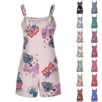 Детский модный комбинезон повседневный комбинезон шорты 120 чёрный