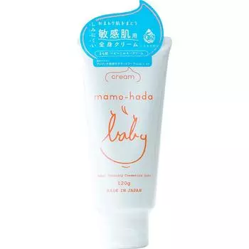 Детский молочный крем Mamohada 120 г Увлажняющий крем для чувствительной кожи Детский крем Детский лосьон мягкий и легкий в применении Без добавок Младенцы, дети, мамы