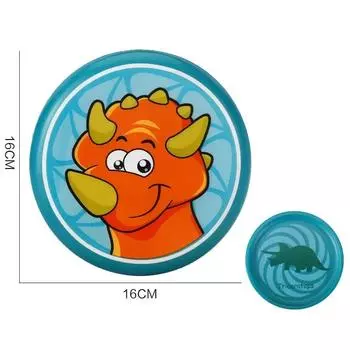 Детский мягкий пенопластовый летающий диск из искусственной кожи, профессиональная летающая тарелка, спортивная игрушка на открытом воздухе, ручная метательная игрушка, взаимодействие родителей и детей