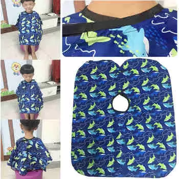 Детский мультфильм стрижка парикмахерская халат фартук плащ ткань