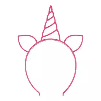 Детский мультяшный пластиковый ободок с головой единорога, аксессуары для волос своими руками, забавный головной убор для детей