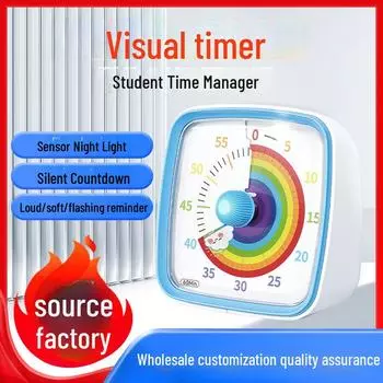 Детский мультяшный визуальный таймер для учебы и игры Single Piece