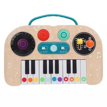 Детский музыкальный DJ-комплект, пианино, множество звуковых эффектов, обучающий красочный DJ-микшер, музыкальная игрушка для мальчиков