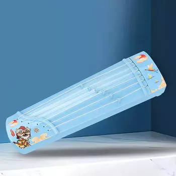 Детский музыкальный инструмент гучжэн для обучения и игры синий