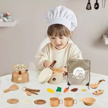 Детский набор для исследования природы, набор для приключений, мини-бинокль, детский компас, свисток, увеличительное стекло