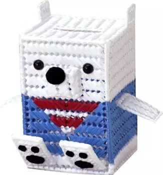 Детский набор для творчества Hamanaka «Белый медведь» Копилка H367-275