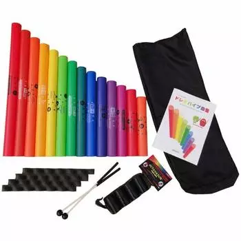 Детский набор Doremi Pipe BWKS, идеальный для ритмической игры, подходит для дома [Boomwhackers]