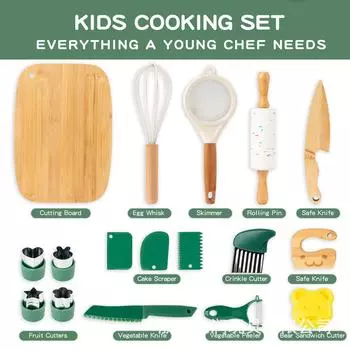 Детский набор инструментов для выпечки тортов, кухонные игрушки, детские игрушки, праздничные подарки разноцветный