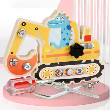 Детский набор отверток, обучающая игрушка для координации рук и глаз, раннего обучения для мальчиков и девочек Boat