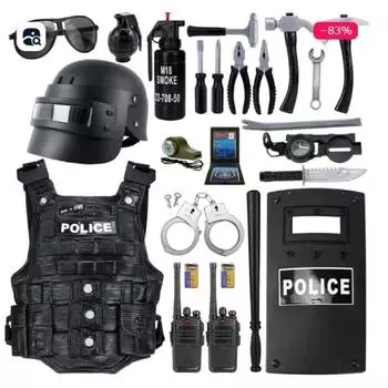 Детский набор полицейских игрушек